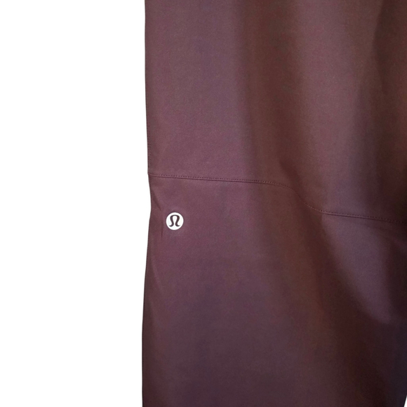 Lululemon Carpenter HR Pant TCA Water Repellent Barrel Leg Pants Brown Size 26 - Picture 6 of 10